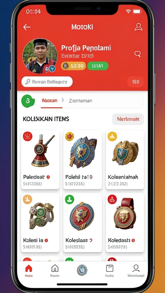 Tampilan antarmuka yang menarik dan ramah pengguna.