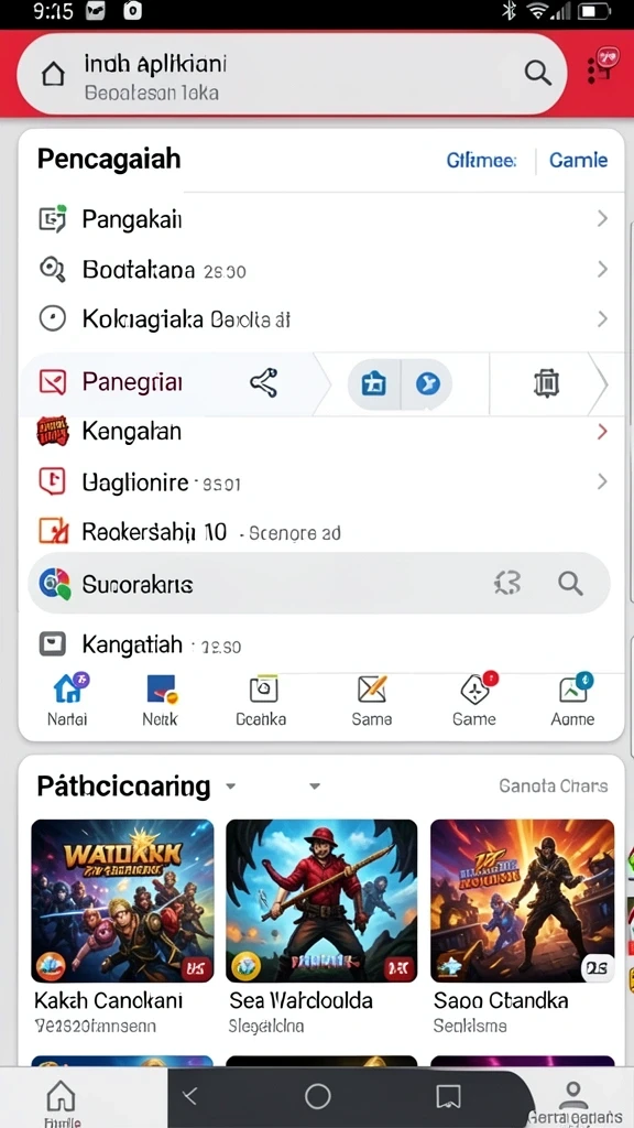 Fitur sosial untuk berinteraksi dengan teman-teman.