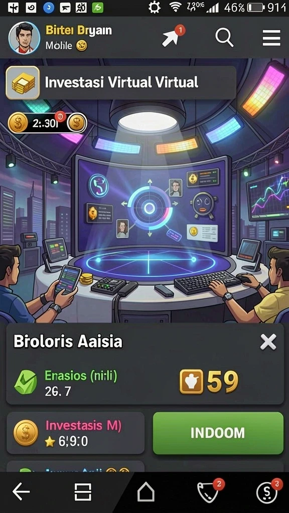 Tangkapan layar memperlihatkan salah satu permainan slot yang mengasyikkan.