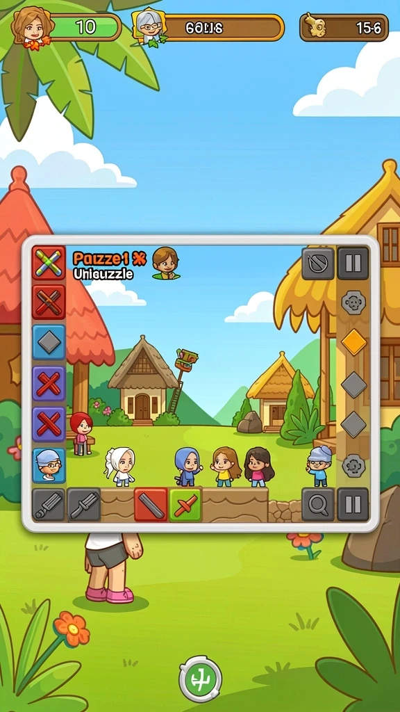 Gameplay yang mendebarkan dengan berbagai tantangan.