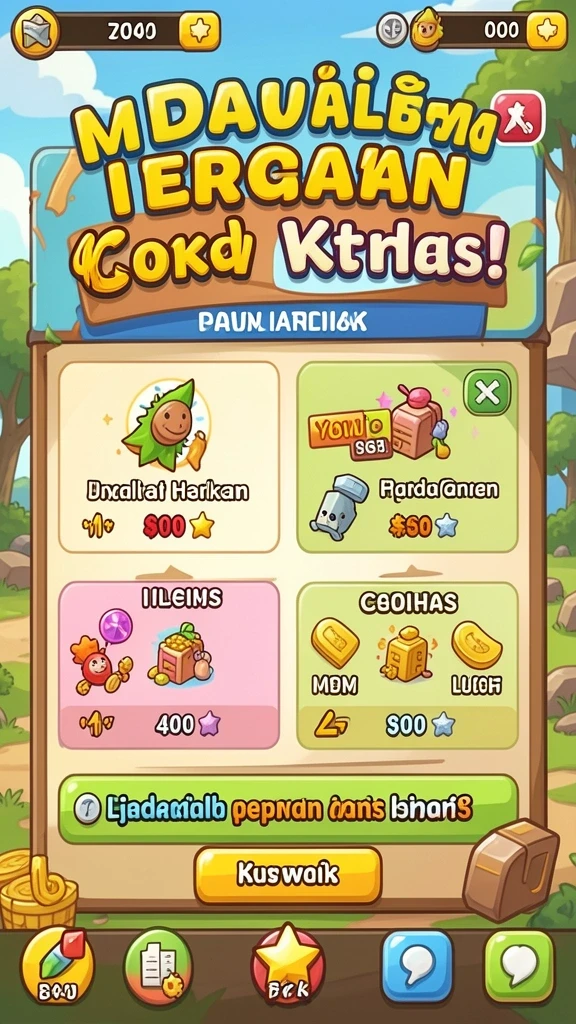 Fitur promosi yang meningkatkan peluang menang.