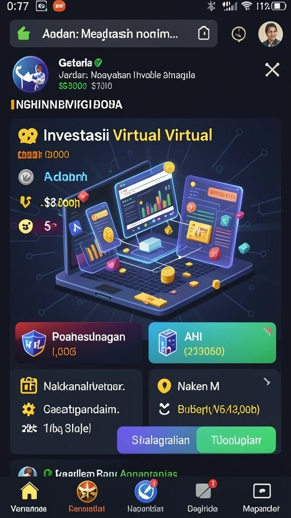 Fitur sosial yang memungkinkan interaksi antar pemain.