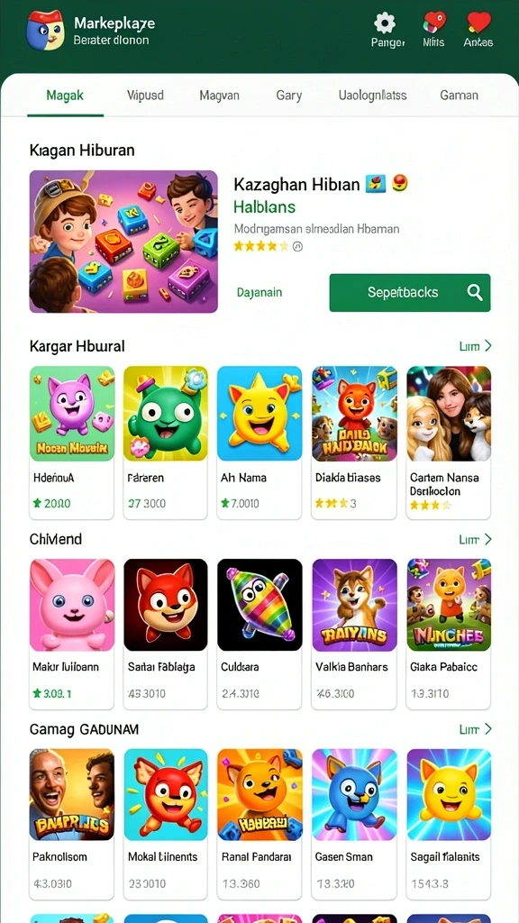 Karakter unik dengan kemampuan khusus yang menarik.
