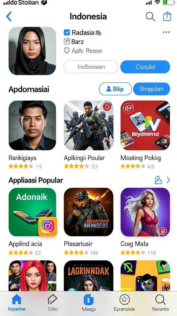 Tangkapan layar menampilkan grafis yang menakjubkan dan karakter utama.
