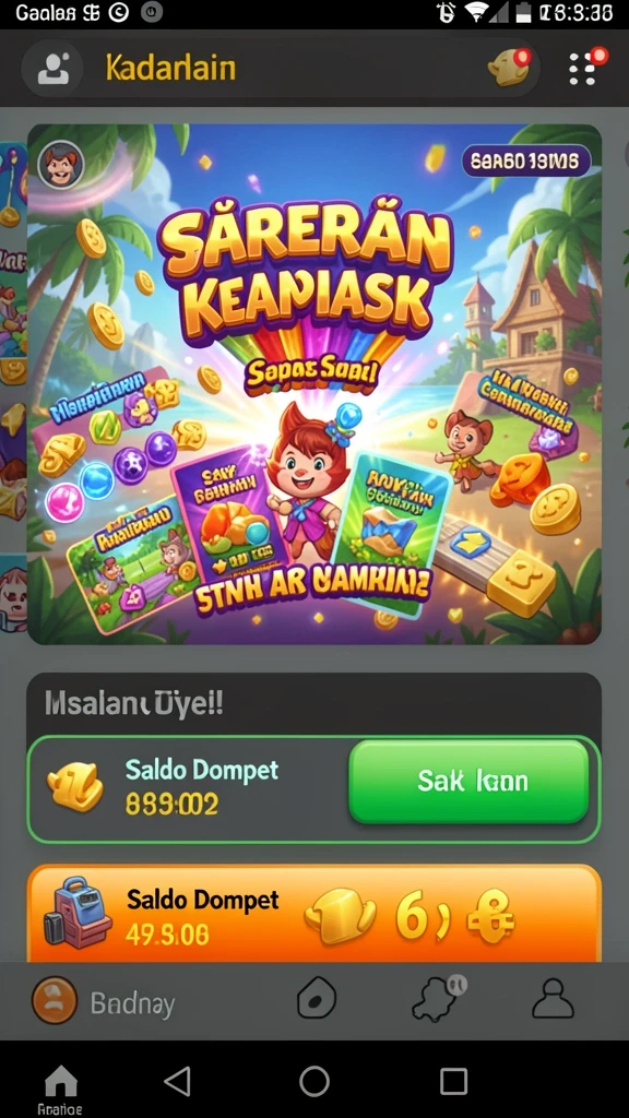 Fitur sosial yang memudahkan pemain berinteraksi.