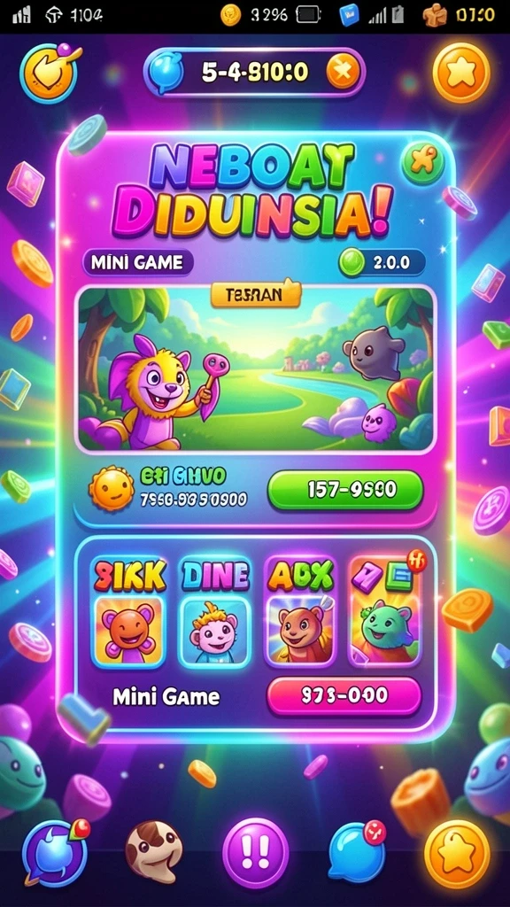 Tampilan awal game HOT51 yang menarik.