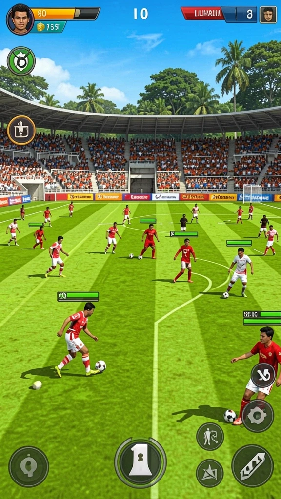 Gameplay yang seru dan mengasyikkan.