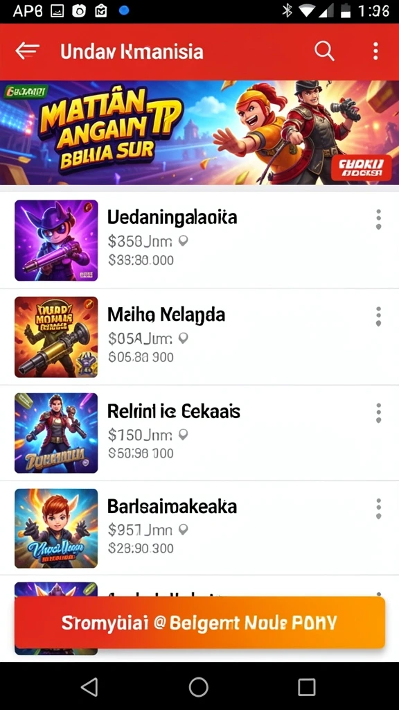 Tampilan antarmuka yang intuitif dan menarik.