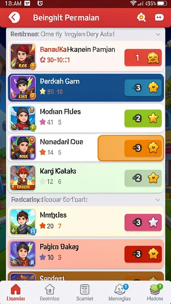 Mode multiplayer yang memungkinkan bermain bersama teman.