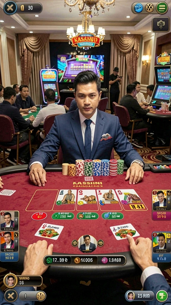 Gameplay seru dalam JPTERUS66 yang menantang.