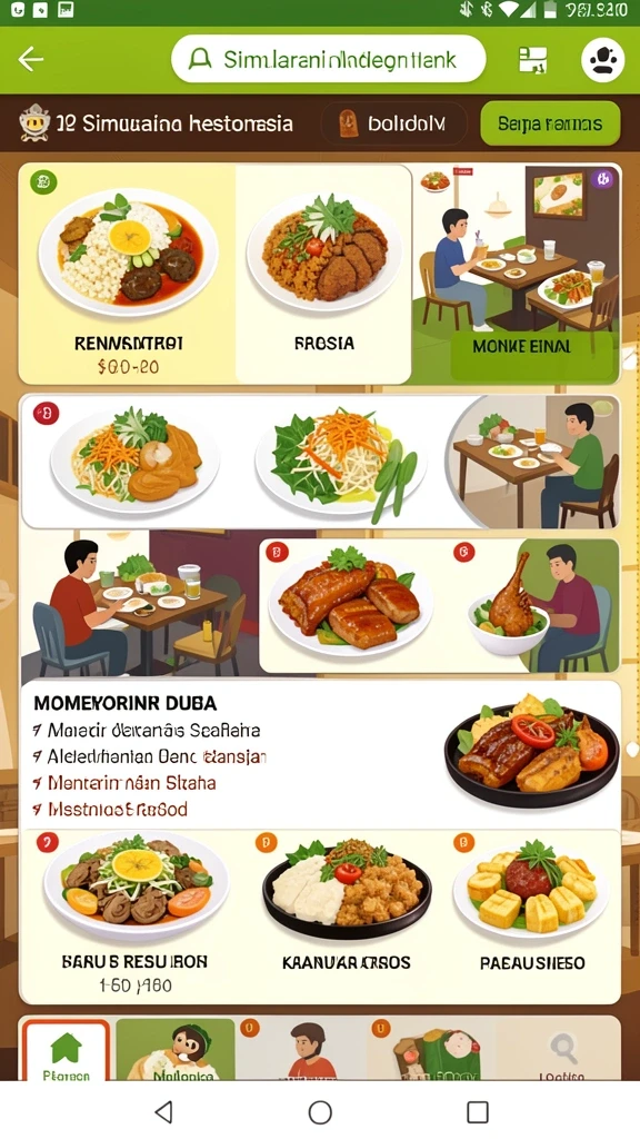 Tampilan antarmuka yang modern dan user-friendly.