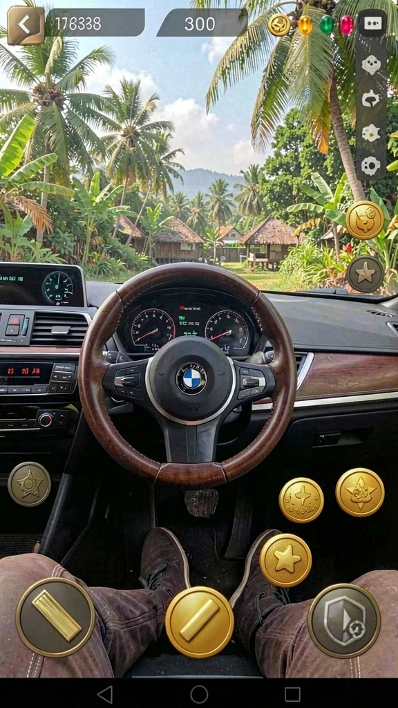 Grafis memukau yang menarik perhatian.