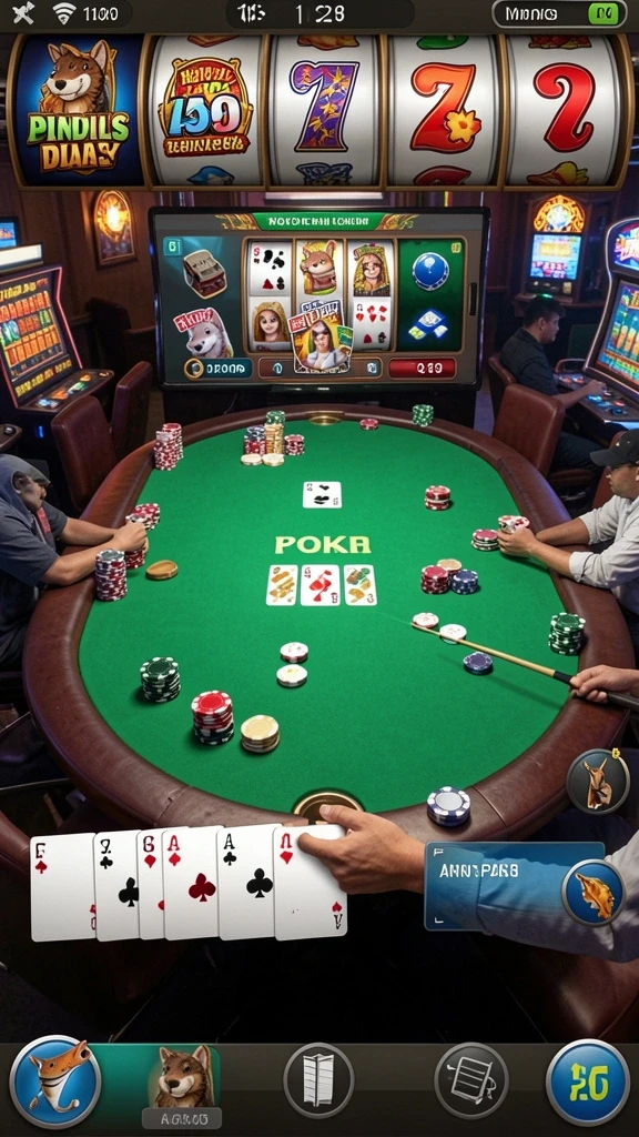 Mode permainan multiplayer yang seru dan menantang.