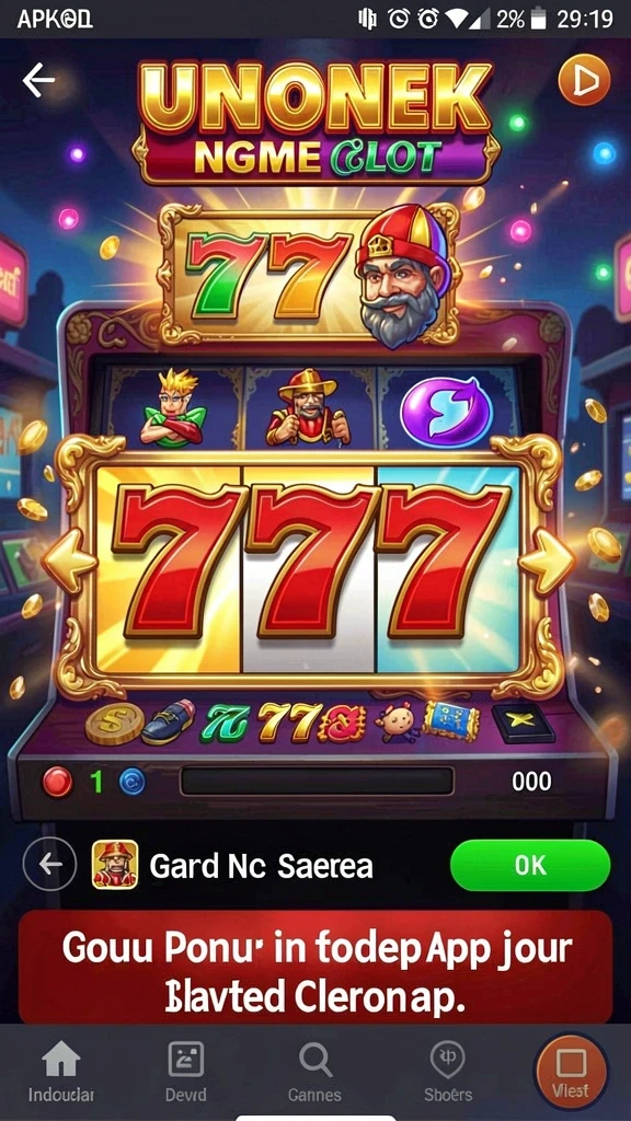 Tampilan utama LUCKYMINO yang penuh warna.