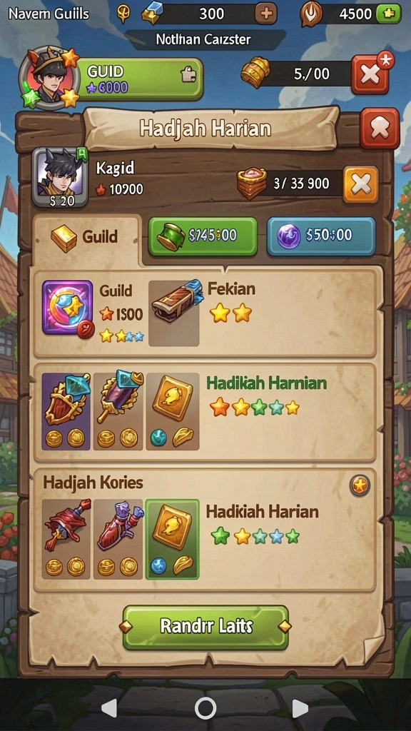 Fitur bonus harian yang menguntungkan pemain.