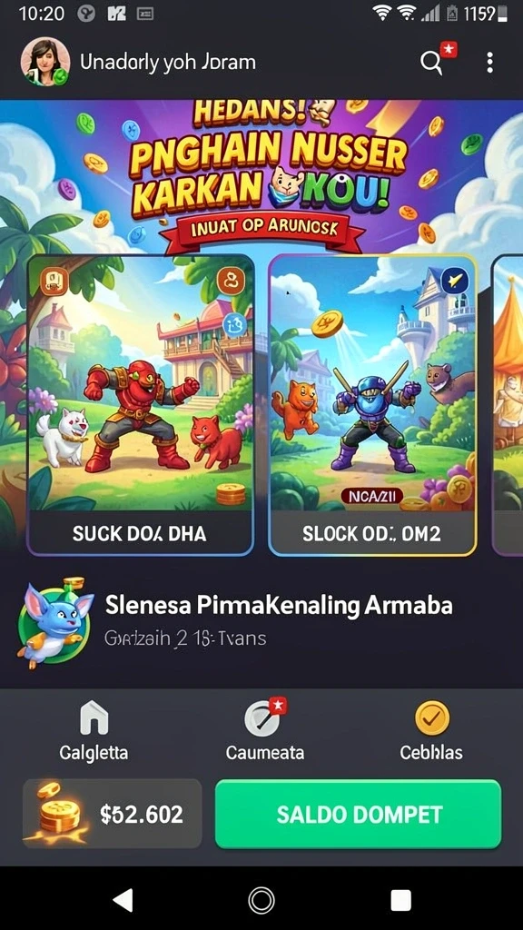 Fitur gameplay interaktif yang mengasyikkan.