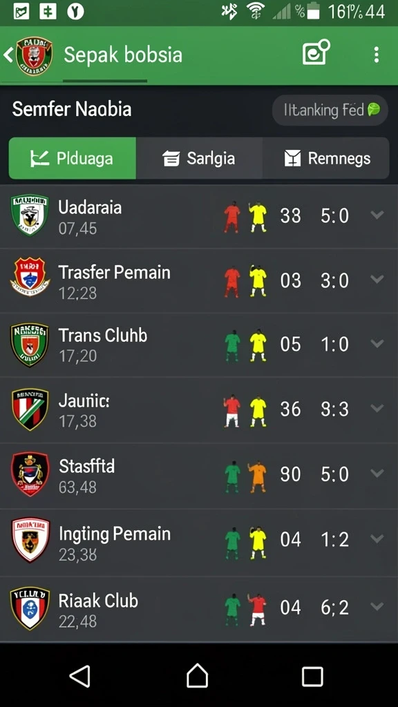 Screenshot menunjukkan tampilan antarmuka permainan yang menarik.