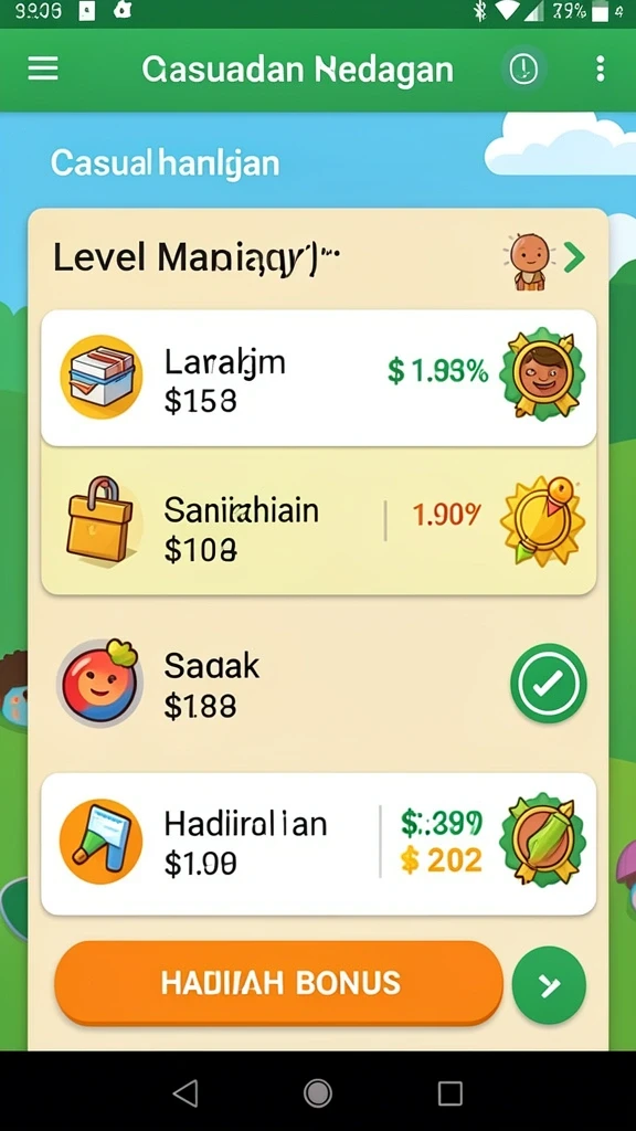 Tampilan antarmuka yang menarik dan mudah digunakan.
