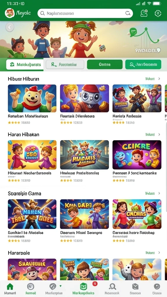 Gameplay yang strategis dan penuh tantangan.