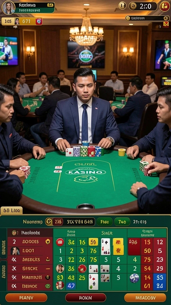 Beragam karakter unik yang siap dimainkan.