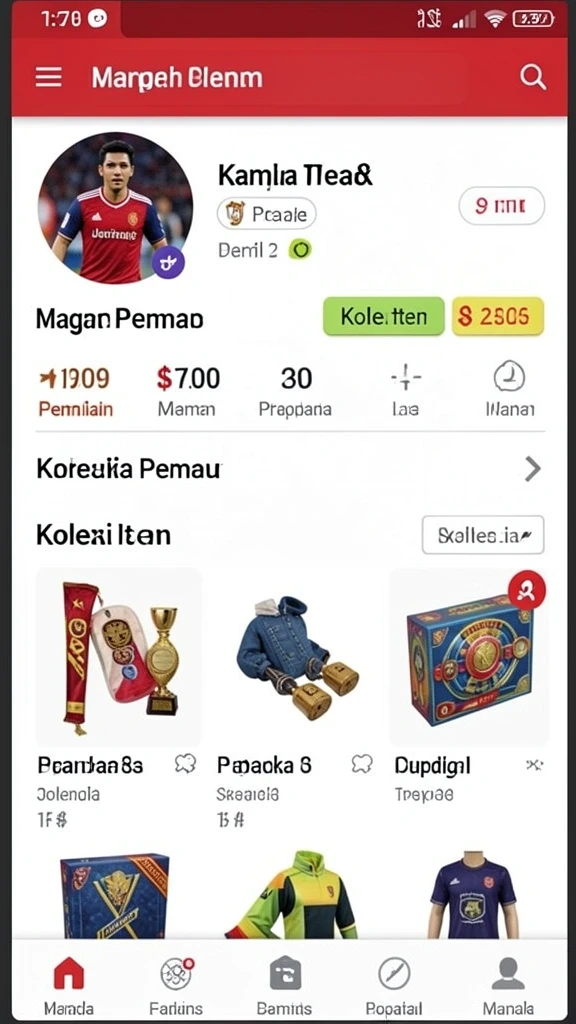 Tampilan antarmuka yang menarik dan user-friendly.