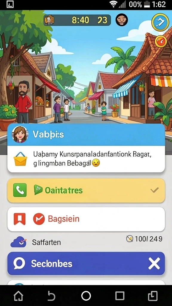 Tampilan awal interface SAUDITOTO yang menarik.