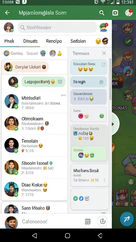 Tampilan antarmuka yang sederhana dan menarik.