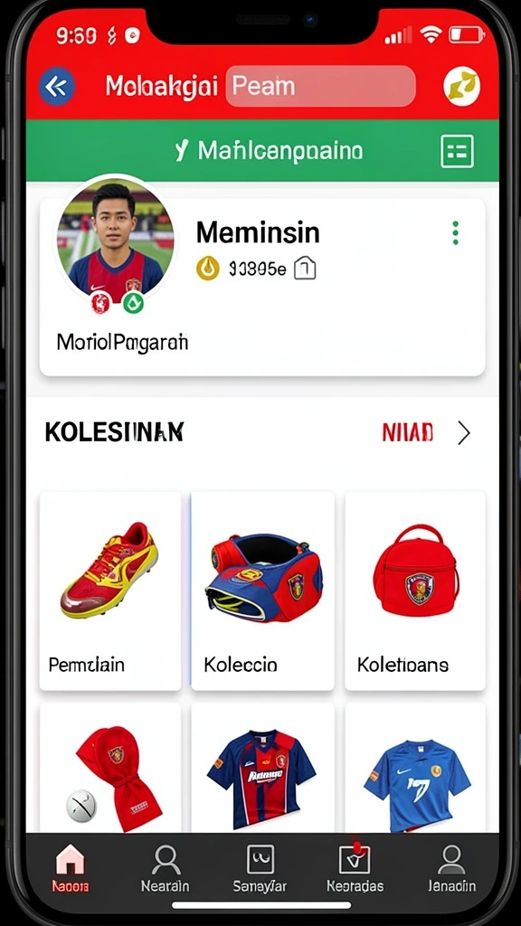 Karakter-karakter unik yang siap dimainkan.