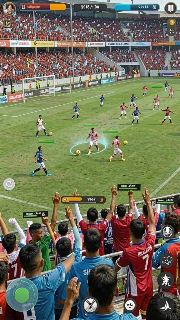 Tampilan yang menawan dan penuh warna.