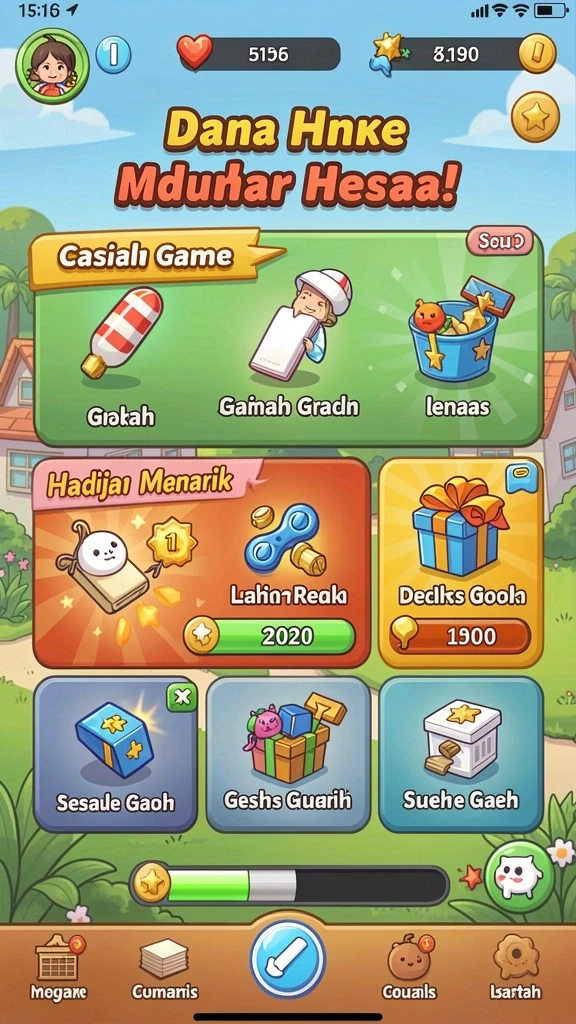 Tampilan antarmuka yang menarik dan mudah dinavigasi.