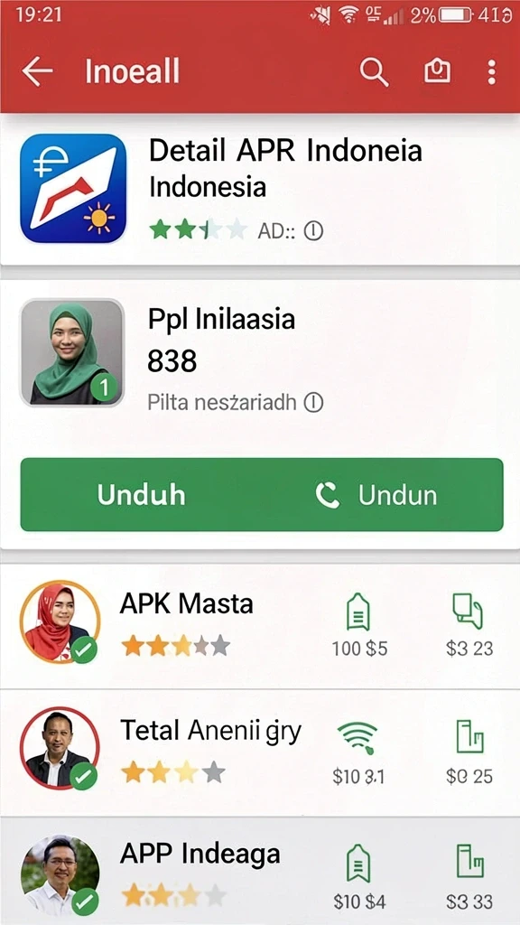 Tampilkan berbagai unit yang bisa dipilih oleh pemain.