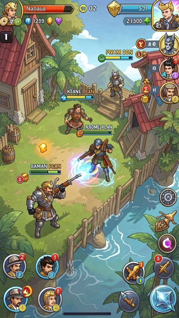 Tangkapan layar dari gameplay yang seru.
